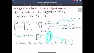 Lecture 15c Eigenbases: diagonalization