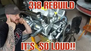 Nitrous 318 Gets Rebuilt & Runs Open Headers