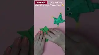 Origami frog #shorts