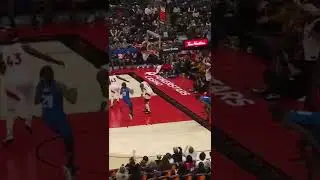 O.G. Anunoby  tried to be too fancy - 