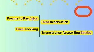 Unveiling Oracle Cloud's Encumbrance Accounting Terms