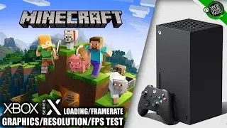 Minecraft - Xbox Series X Gameplay + FPS Test
