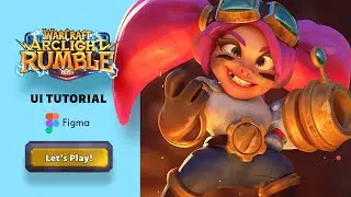 Figma UI - Warcraft Rumble Blizzard Games UI Tutorial