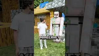 Real Minecraft Iron Golem