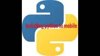 Install python in mobile