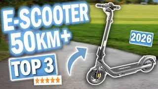 E-SCOOTER mit hoher Reichweite: Top 3 E-Scooter 2026 im Vergleich 🛴🔋