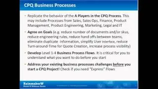 Novus CPQ Best Practices   Business Process