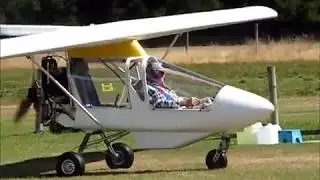 Test flight of restored 1989 Shadow B-D aircraft in NZ