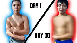 INSANE BODY TRANSFORMATION IN 30 DAYS