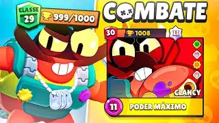 1000🏆 TROFÉUS no COMBATE com o CLANCY no BRAWL STARS!