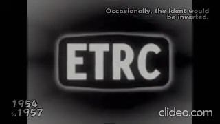 Educational Television and Radio Center (ETRC) 4th Logo (Jan. 1 to Dec. 31, 1956)