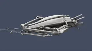 3D-Coat Sketch - Scifi vehicle