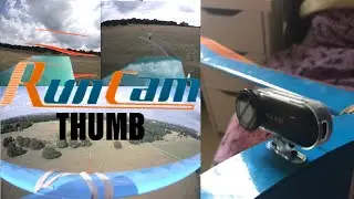 RUNCAM THUMB on ft tiny trainer and glider #flitetest #runcamthumb #rcglider