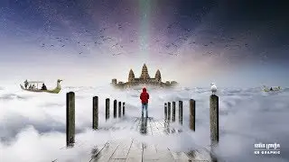 Angkor Wat | Creative | Manipulation | Design - Photoshop CC 2018 - Tutorial