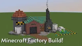 Building an Industrial Chemical Storage Factory in Minecraft
