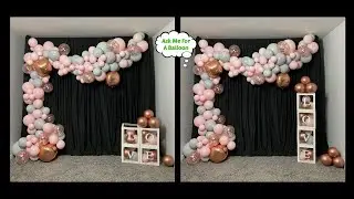 Double Stuffed Balloon Garland Tutorial
