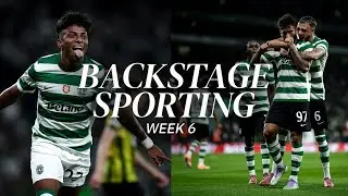 BACKSTAGE SPORTING WEEK 6 | Sporting CP x FC Kairat & Sporting CP x Moreirense FC
