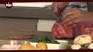 05 - Girello di vitellone con provola affumicata e funghi