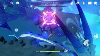 Boss Stormterror lvl70 - Genshin Impact