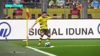 pes 2018 kornerden %100 gol atma