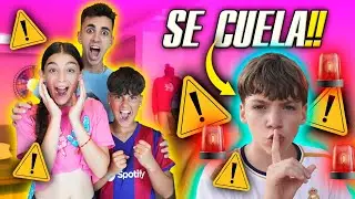 MI CRUSH SE CUELA EN NUESTRA CASA Y NOS DESCUBREN!