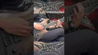ギミチョコ!! Gimme Chocolate!! - BABY METAL #metal  #guitar #弾いてみた