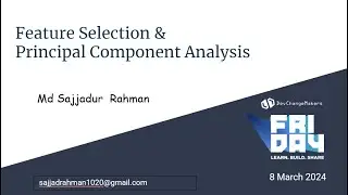 Feature Selection and PCA