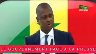 Antouane Félix DIOME Ministre de l'intérieur