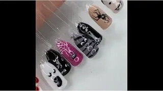 Tutorial Nails art tema halloween 2020