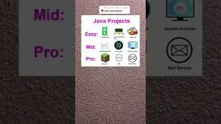 Best java projects #short #java