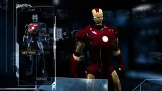 Iron Man (2008) Menu Disc Blu-ray - poral.eu