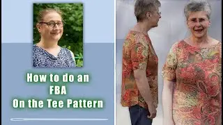 How to do a Full Bust Adjustment on The Tee