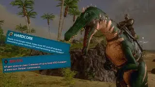 ARK Survival Evolved Mobile Hardcore Brutal EP 21 High Level Baryonyx Taming