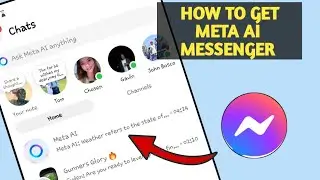 How To Get Messenger Meta AI (ask meta AI anything)