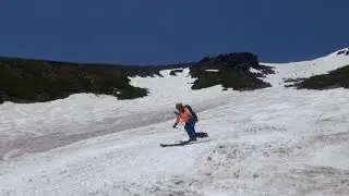 180603乗鞍岳 テレマーク