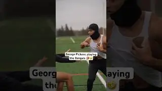 George Pickens playing the Bengals 🥷🏽😭 