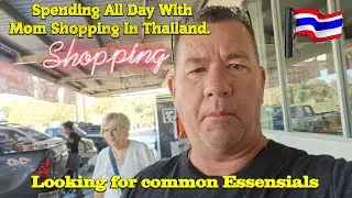 Looking For Common Essentials in Thailand! Spending All Day With Expat Mom in Thailand!