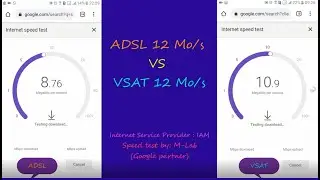 Comparaison entre la connexion ADSL et VSAT (par satellite) [4K]