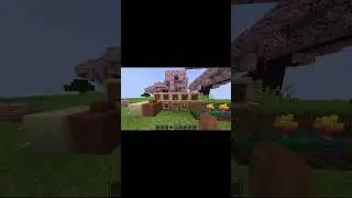 New snapshot in Minecraft 20w07a! / Cherry Blossom! 1.20#shorts #short #cherryblossom #sniffer