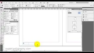 Нумерация страниц в InDesign