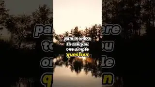 Motivational Speech | Pain is a message, not a destination.
 