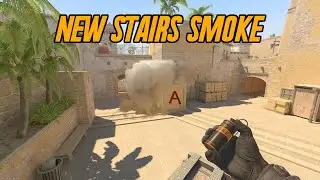 CS2 Mirage | NEW Stairs Smoke