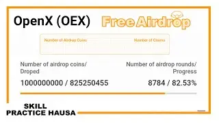 OpenX Airdrop Coredao Airdrop complete