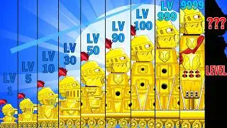 THE EVOLUTION OF THE KV-44 GOLDEN KNIGHT vs LEVIATHAN