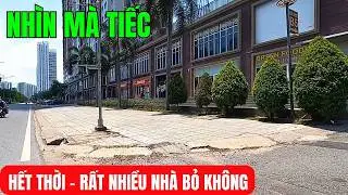 Con đường LỚN NHẤT và ĐẸP NHẤT Sài Gòn toàn nhà bỏ hoang - NHÌN MÀ TIẾC.