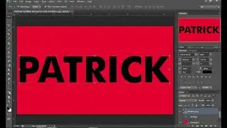 (PATISCO) Stitched Text Effect in Photoshop