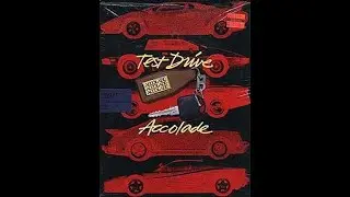 Test Drive Accolade 1987 ATARI ST - Gameplay