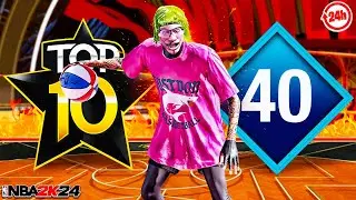 *NEW* HOW TO HIT TOP 10 + LEVEL 40 FAST! (NBA 2K24) BEST REP METHOD TO HIT VETERAN 3 FAST