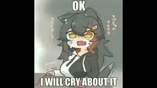 Okay, I will cry about it