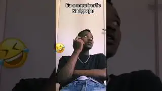 eu e meu irmão rindo na igreja meme 🤣🤣🤣